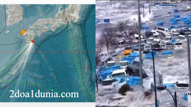 Jepang Dilanda Tsunami Kecil Usai Gempa M 6,9